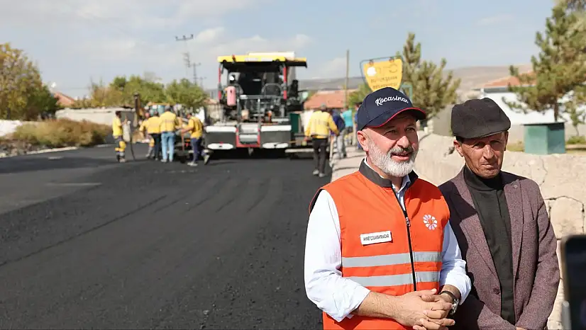 Kocasinan'da Yol yenileme çalışmaları sürüyor