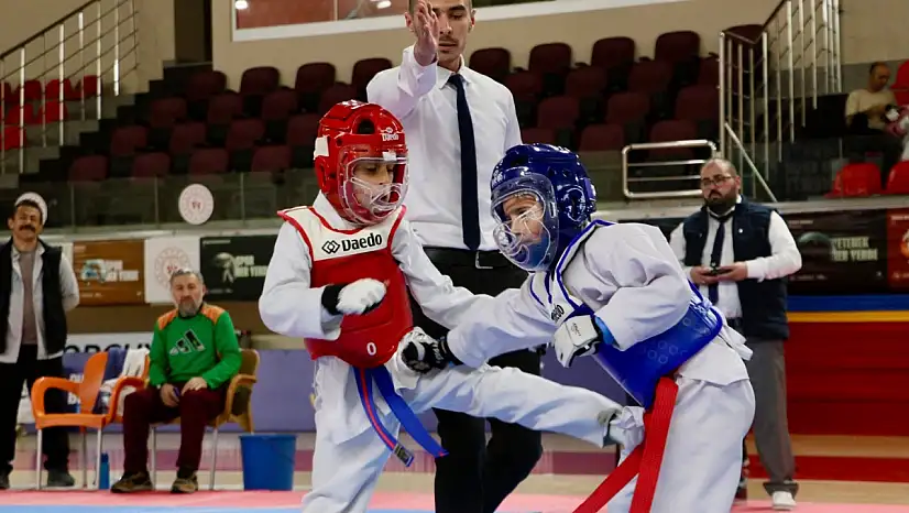 Minikler Taekwondo İl Birinciliği Tamamlandı