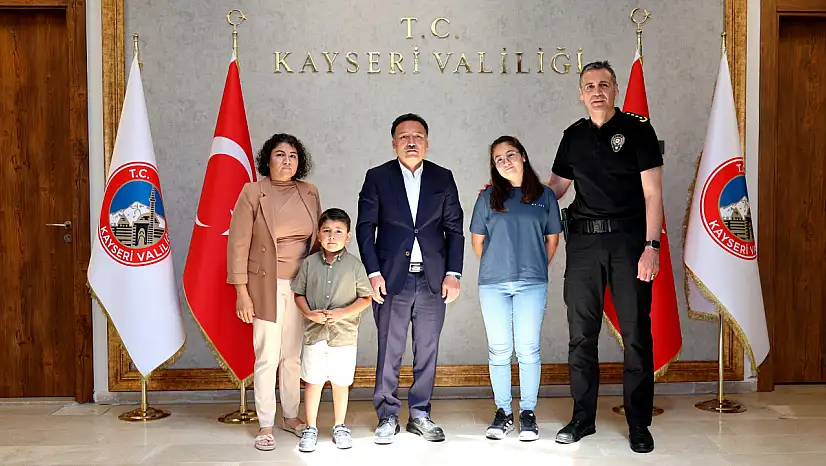 Şehit Polis Birol'un ailesine Vali'den ziyaret
