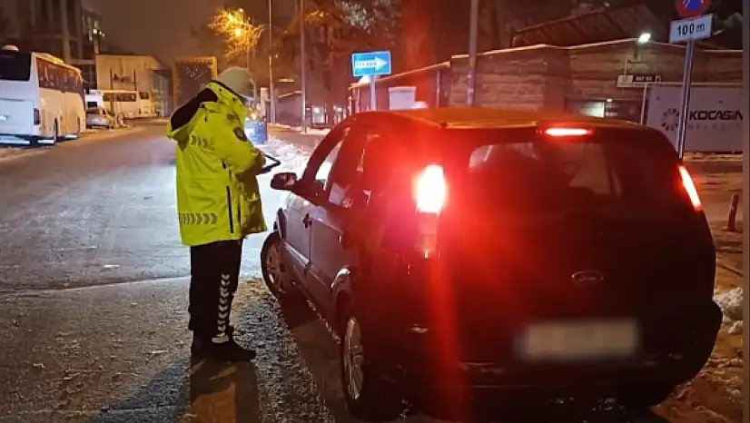 Son 1 haftada trafik kurallarına uymayan 1235 sürücüye ceza