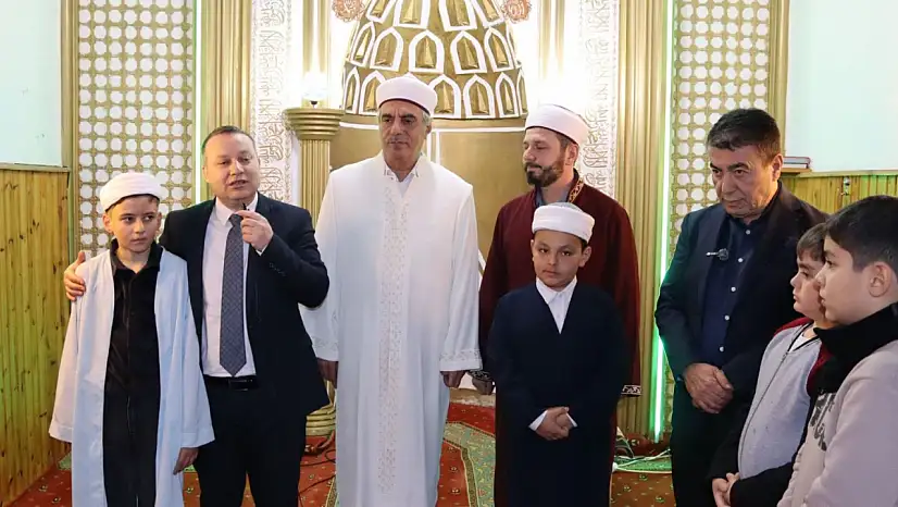 Süksün'de Kur'an Kursunda anlamlı yarışma