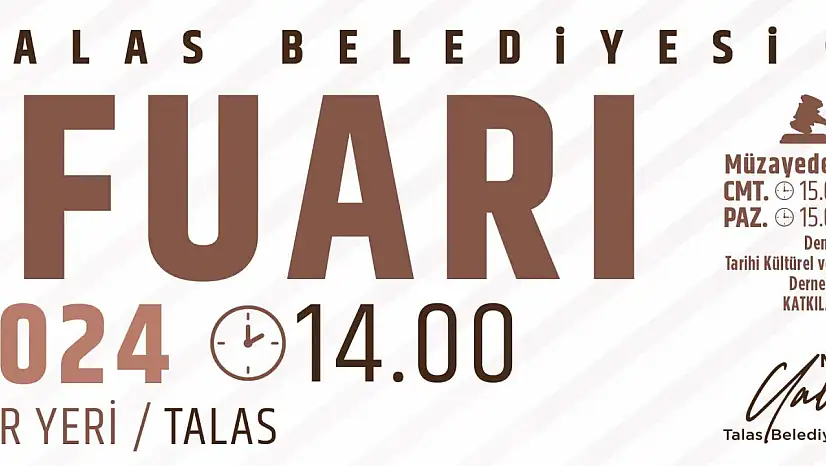 Talas Belediyesi Resmi İlan