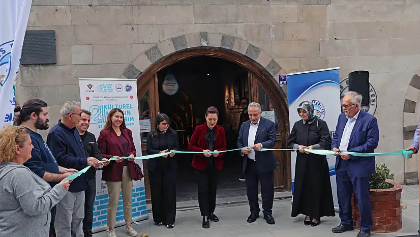 Talas'ta kültürel miras sanatla buluştu