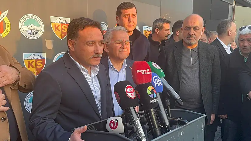 Vali Çiçek ve Başkan Büyükkılıç'tan Kayserispor'a destek mesajı