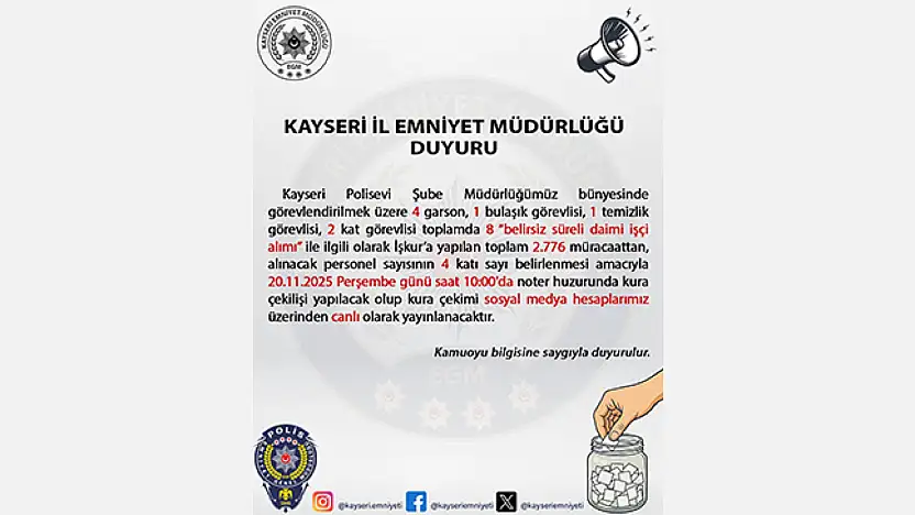 8 işçi alımı Kayseri'nin işsizlik boyutunu ortaya çıkardı