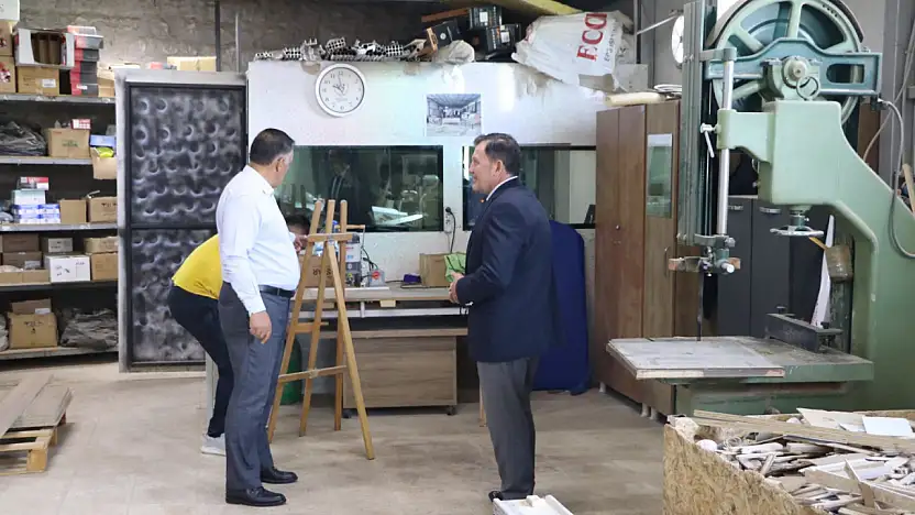 Ali İhsan Kabakcı'dan atölye amirliği ziyareti