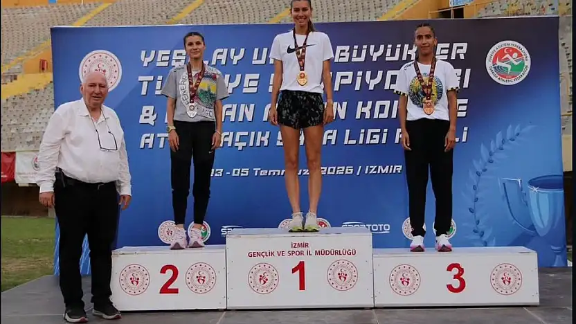 Atletizm sporcuları İzmir'den madalyalarla döndü