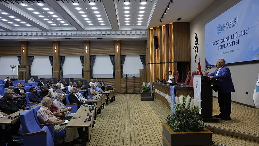 Başkan Büyükkılıç'tan ortak akıl ve gönüllülük vurgusu