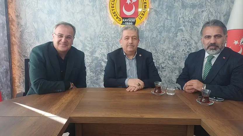 Başkan Özdoğan'dan KGC'ye Gazeteciler günü ziyareti