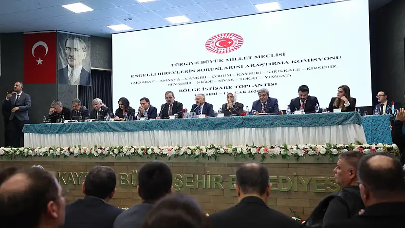 Büyükkılıç, TBMM komisyonuna Ev sahipliği yaptı