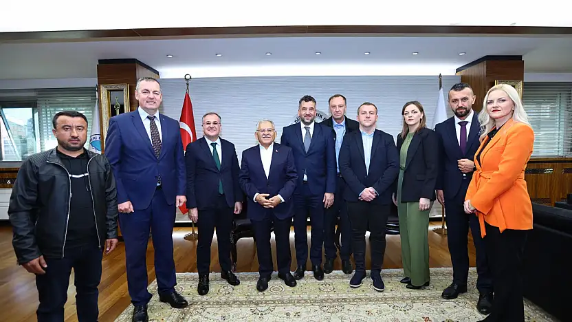 Bosna-Hersek heyeti Kayseri'de