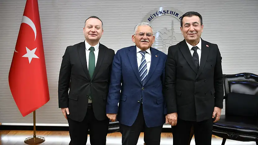 Büyükkılıç'tan havacılık alanında önemli görüşmeler