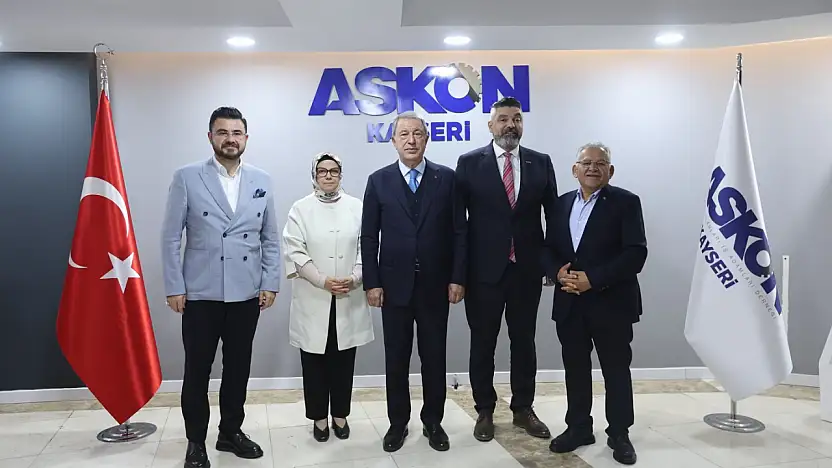 Büyükkılıç ve Akar'dan ASKON Kayseri'ye ziyaret