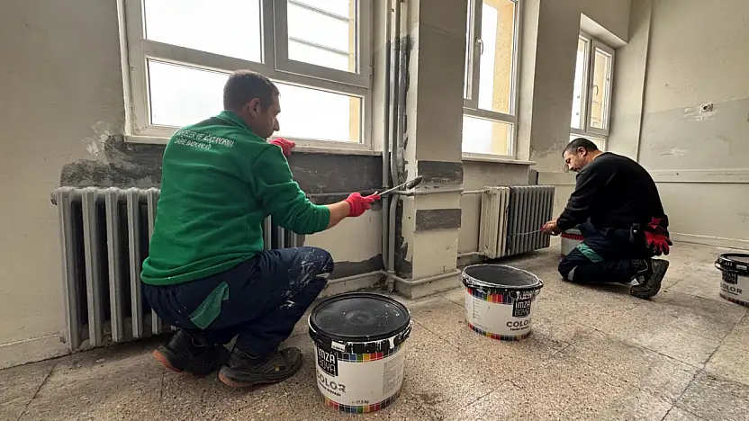 Büyükşehir'den okullara yenileme desteği