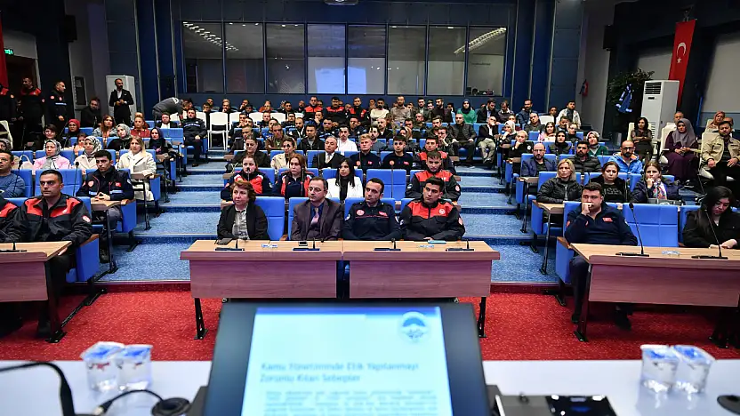 Büyükşehir personeline etik eğitimi