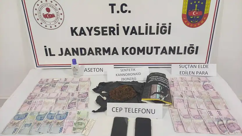 Develi'de uyuşturucu operasyonu