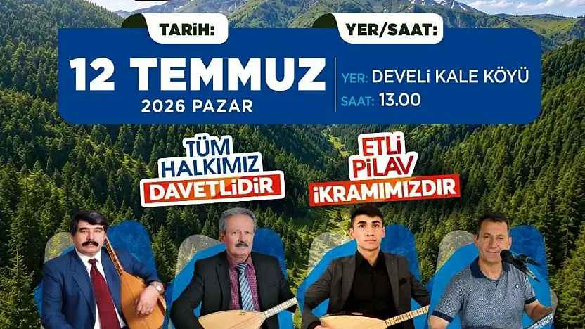 Develi Yazıçam Şenlikleri İptal Edildi