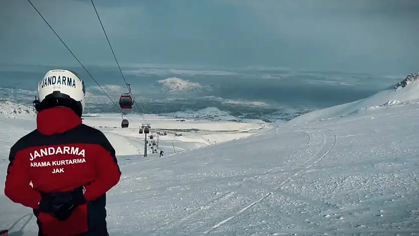 Erciyes'te 7/24 Nöbet: JAK Timleri Görev Başında