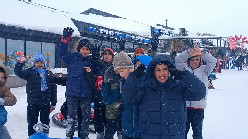 Erciyes'te sömestir yoğunluğu