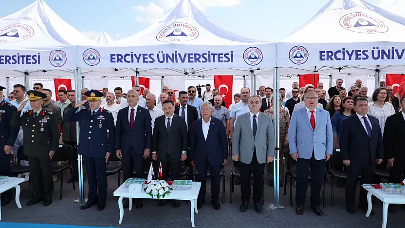 ERÜ'de 15 Temmuz Demokrasi ve Millî Birlik Günü Töreni Düzenlendi