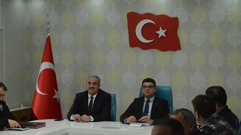 Felahiye'de Muhtarlar toplantısı