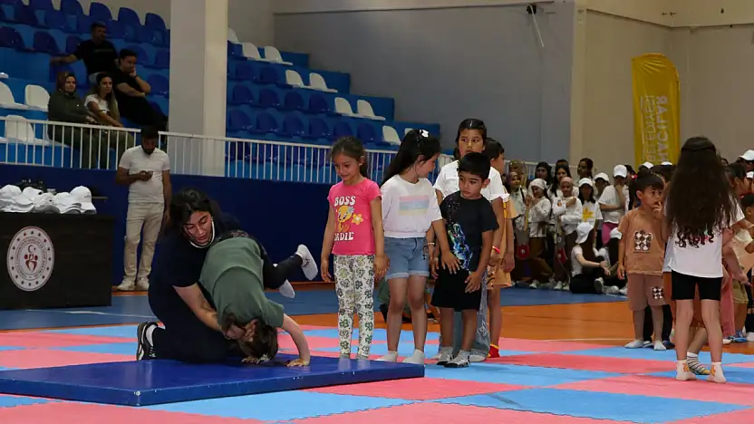 Hacılar'da Yaz Spor Okulları'nın açılışı yapıldı