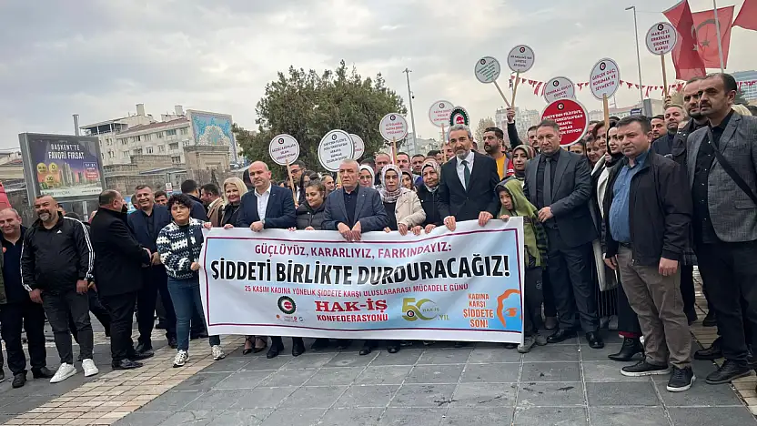 Hak-İş'ten şiddete karşı tepki