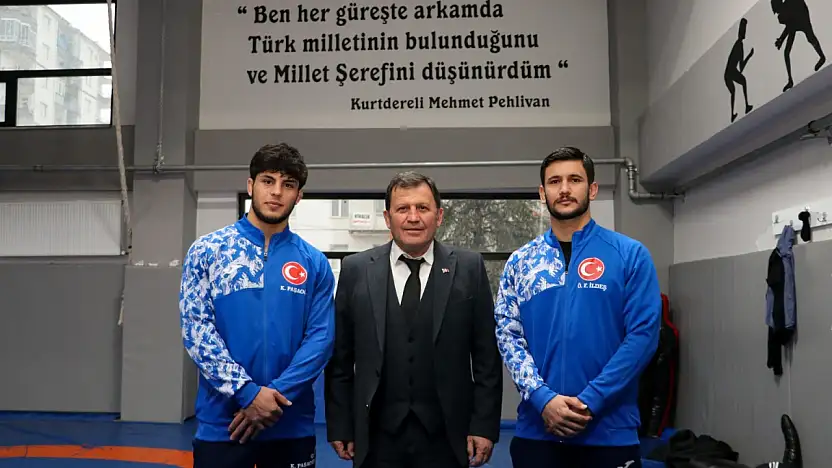 İl Müdürü Kabakcı, güreş sporcularıyla bir araya geldi