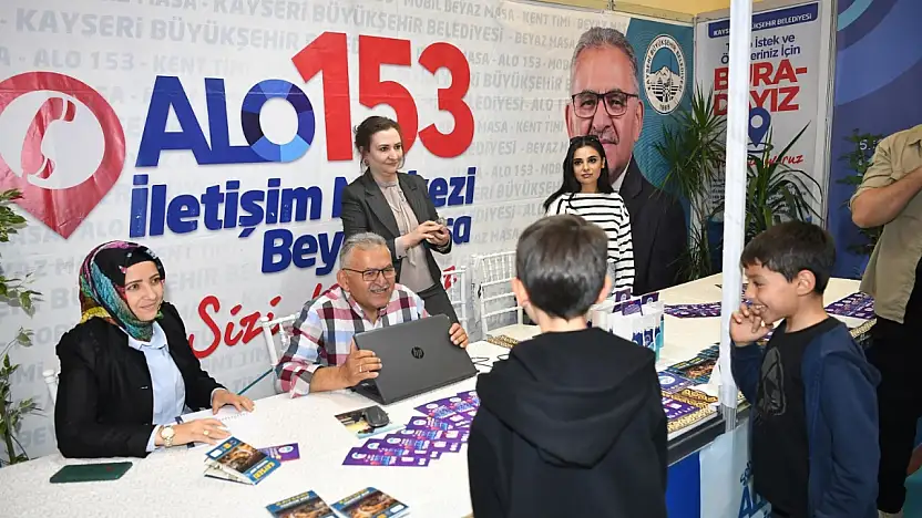 Kayseri Alo 153, 2025'te 1,19 milyon çağrıya cevap verdi