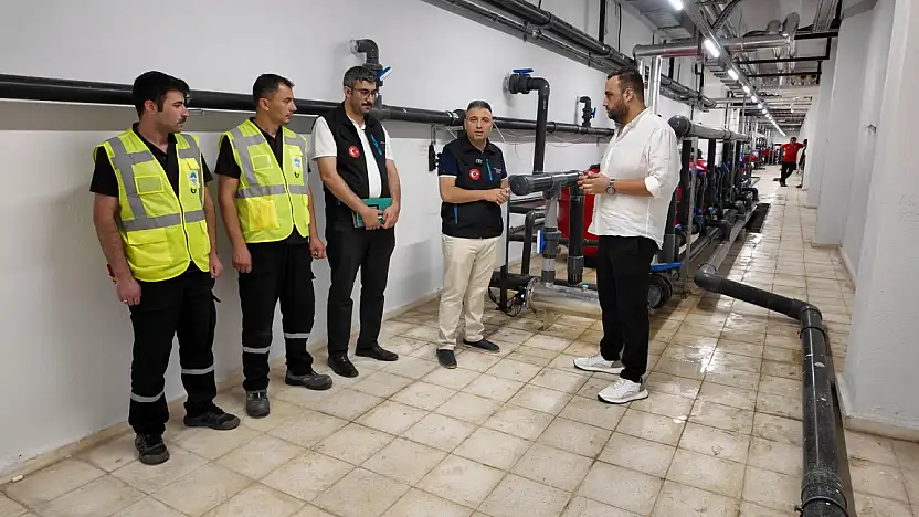 Kayseri Büyükşehir'den yerli ve milli havuz sterilizasyonuyla örnek hizmet