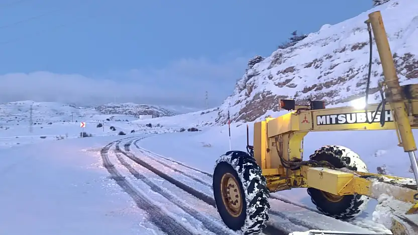 Kayseri'de 126 mahalle yolu ulaşıma açıldı