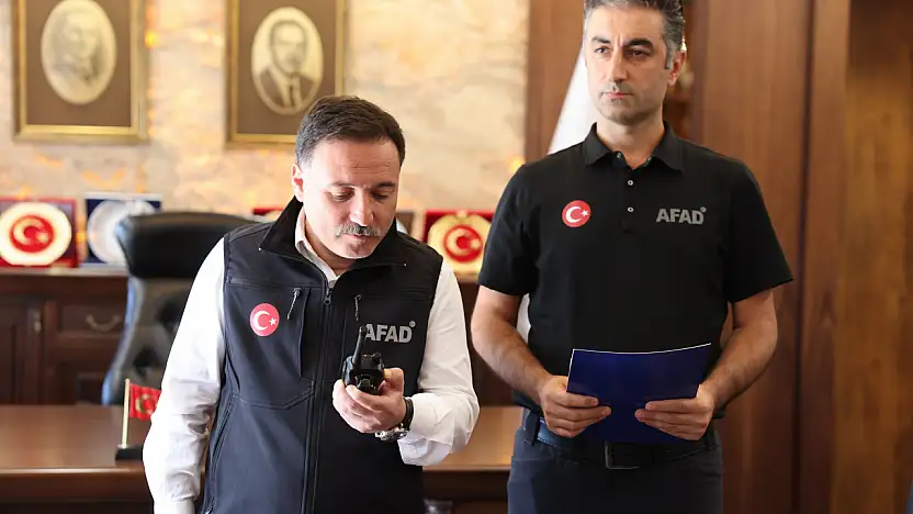 Kayseri'de büyük haberleşme tatbikatı