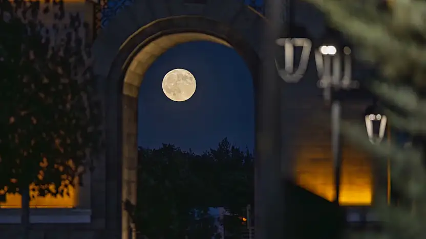 Kayseri'de süper dolunay şöleni