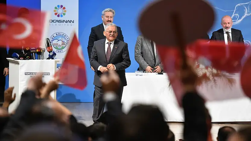 Kayseri'de toplu iş sözleşmesi coşkuyla imzalandı