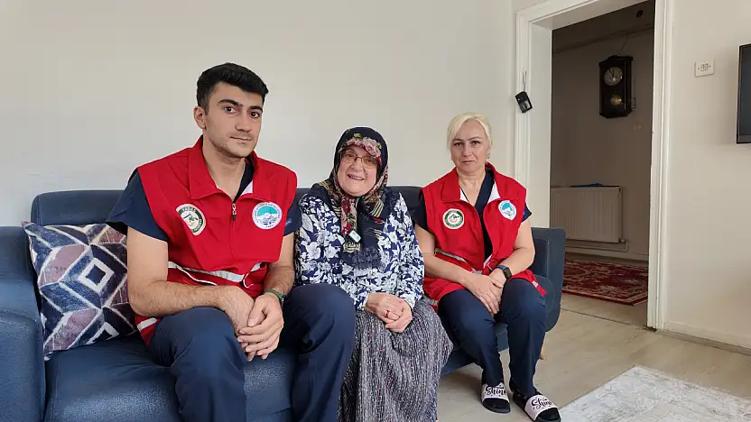 Kayseri'de YADES ile yaşlılara şefkat eli