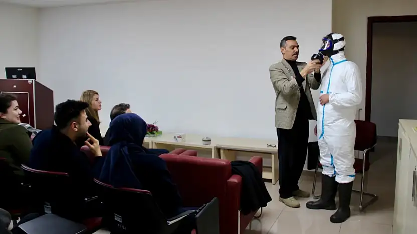 Kayseri Devlet'te KBRN eğitimi