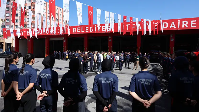 Kayseri İtfaiyesi 2025'te 11 bin 298 olaya müdahale etti