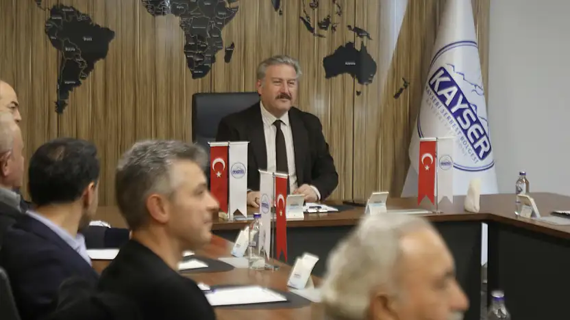 Kayseri Serbest bölge'de 2025'in son yönetim kurulu toplantısı yapıldı
