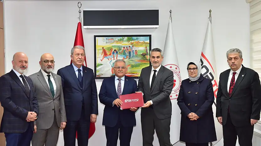 Kayseri'ye spor yatırımları için Spor Toto ile protokol