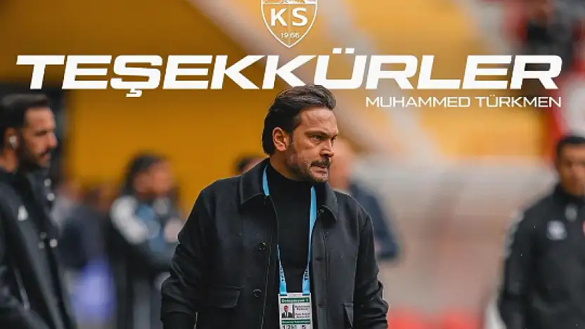 Kayserispor'da Muhammed Türkmen ile Yollar Ayrıldı