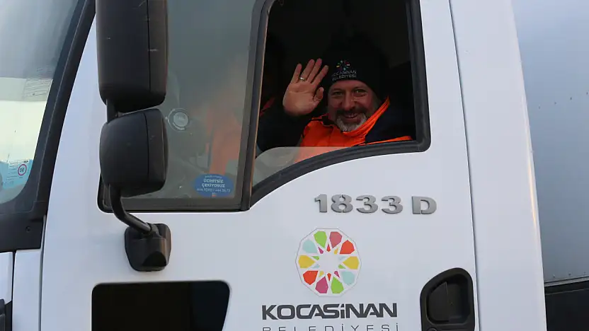 Kocasinan belediyesi kar yağışına hazır