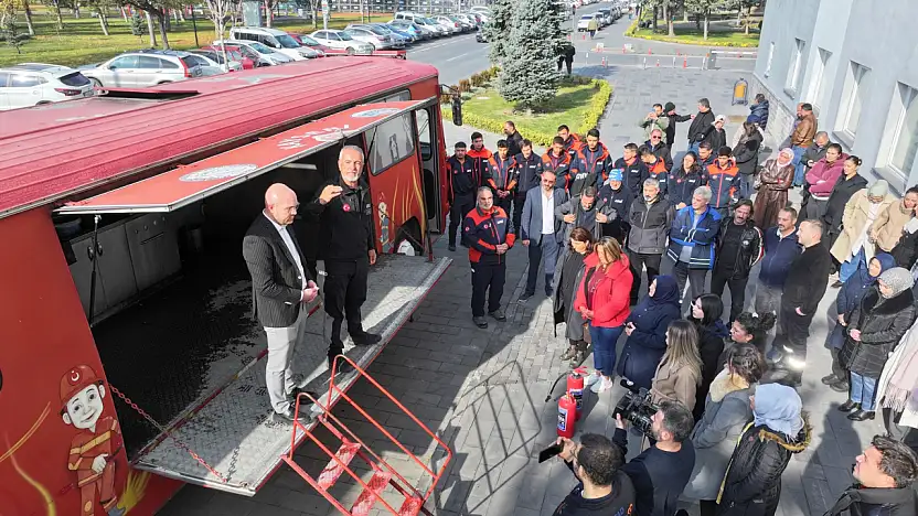 Kocasinan'da acil durum ve yangın tatbikatı