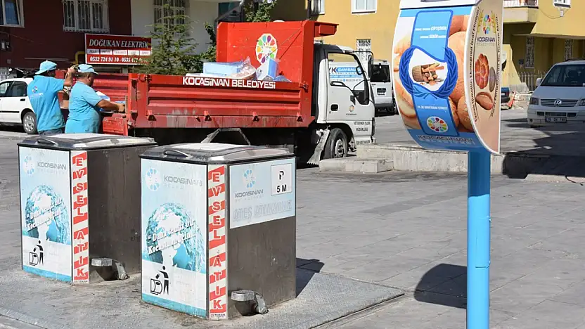 Kocasinan'da bayat ekmekle israfa geçit yok