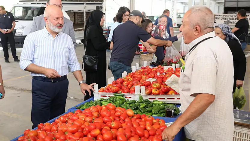 Kocasinan'ın %100 Ekolojik Pazarı rekor kırdı