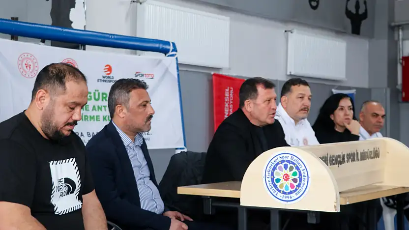 Mas Güreşi antrenörlük kursu sınavlarına ziyaret