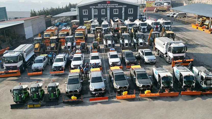 Melikgazi kışa hazır