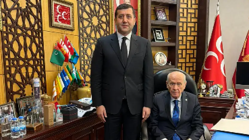 MHP Kayseri Milletvekili Baki Ersoy, Devlet Bahçeli'yi ziyaret etti