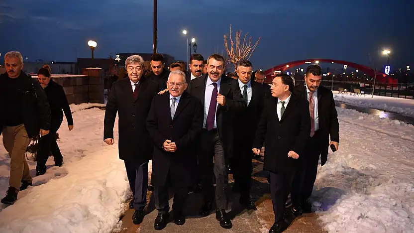 Milli Eğitim Bakanı Yusuf Tekin Kayseri'de