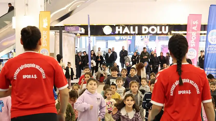 Spor A.Ş.'den Meysu Outlet AVM'de renkli spor etkinliği
