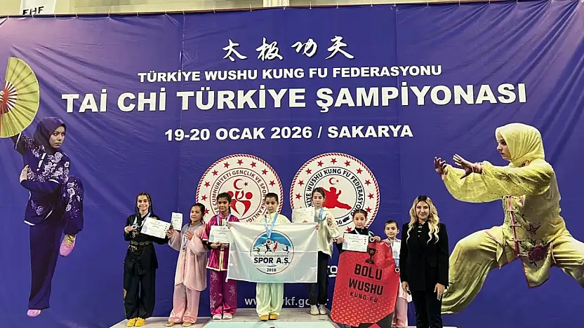 Tai Chi Türkiye Şampiyonası'nda Kayseri'den büyük başarı